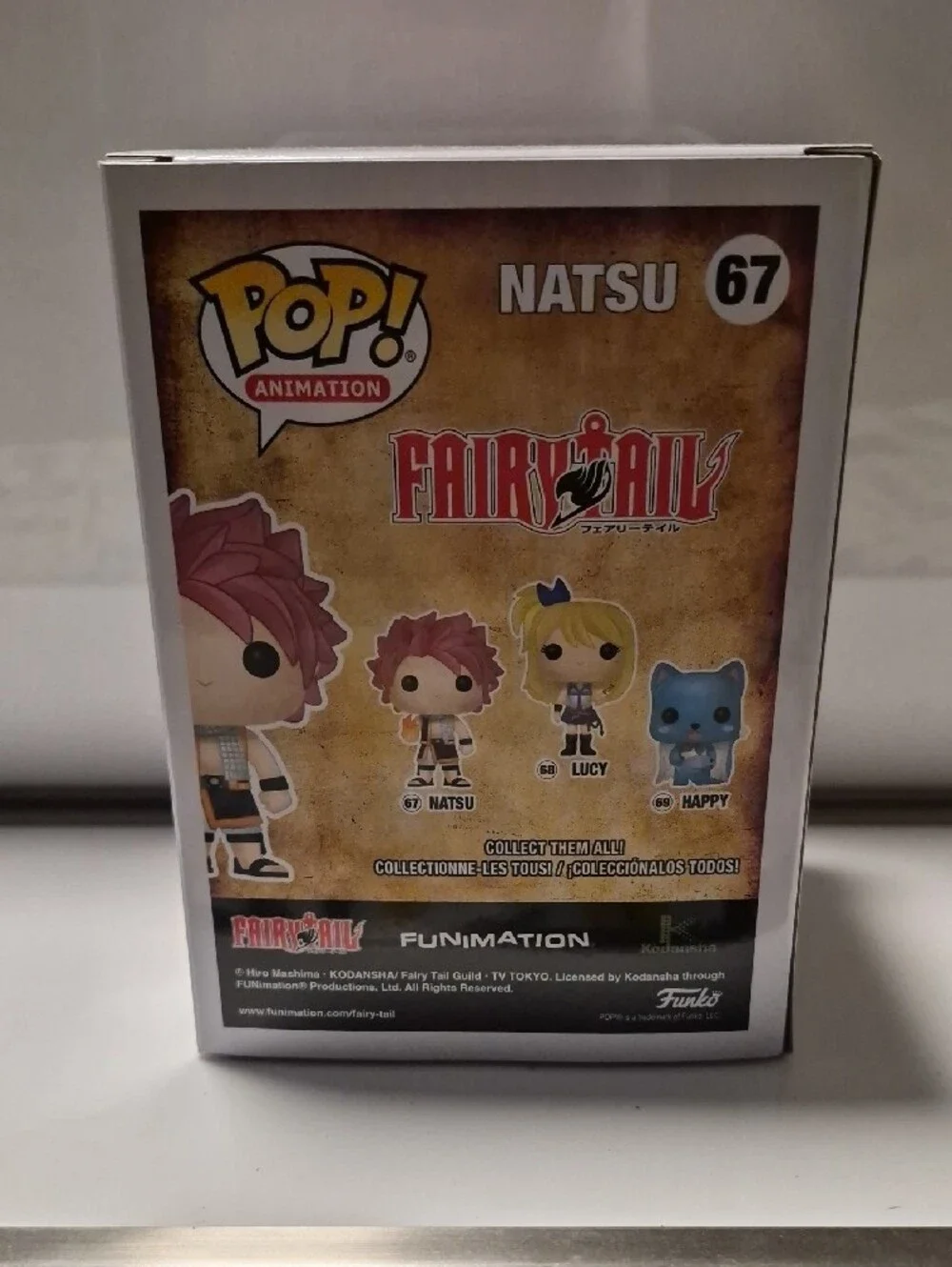 Funko Chrome Silver Natsu FUNKO POP! Vinyl Figure - Picture 2 of 3
